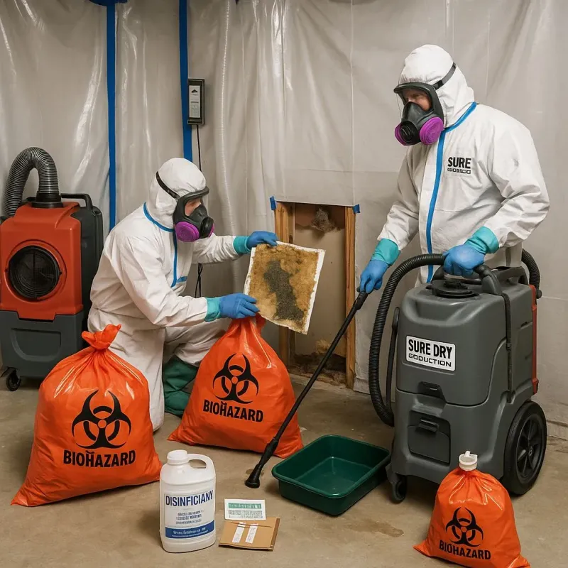 Contaminated Water Handling Protocols process in Stutsman County, ND